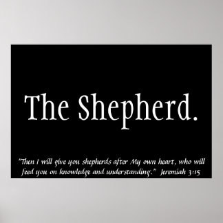 De Shepherd Poster
