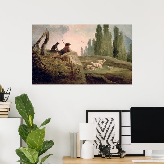 De Shepherd Poster (Thuiskantoor)
