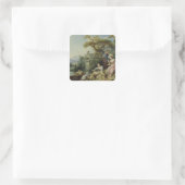De Shepherd's Gift of de Nest Vierkante Sticker (Tas)