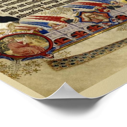 De Sherborne Missal Poster (Hoek)