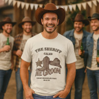 De Sheriff Bruidegom Cute Leuke Cowboy Bachelorfee