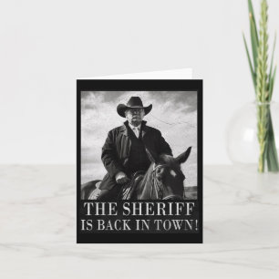 De sheriff is Byck in de stad Trump 2024 Kaart