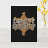 De Sheriff van de afgevaardigde Kaart (Gele Bloem)