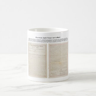 De Sherman Antitrust Act 2 juli 1890 Koffiemok