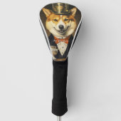 De Shiba Inu hond 001 - Odessa Leyendecker Golfheadcover (Voorkant)