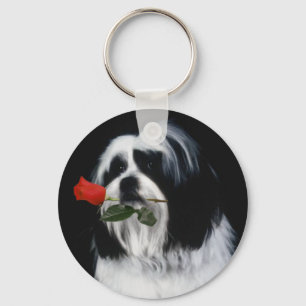 De Shih Tzu Dog Sleutelhanger