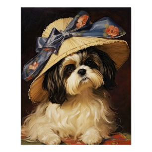 De Shih Tzu hond 003 - Odessa Leyendecker Perfect Poster