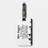 DE SHIRE™ BAGAGELABEL (Achterkant verticaal)