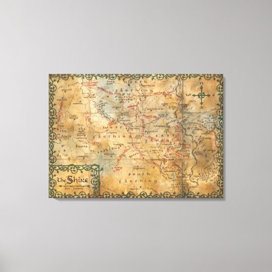 DE SHIRE™ CANVAS AFDRUK (Voorkant)