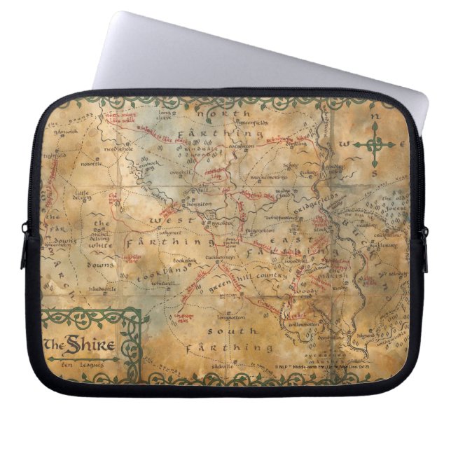 DE SHIRE™ LAPTOP SLEEVE (Voorkant)