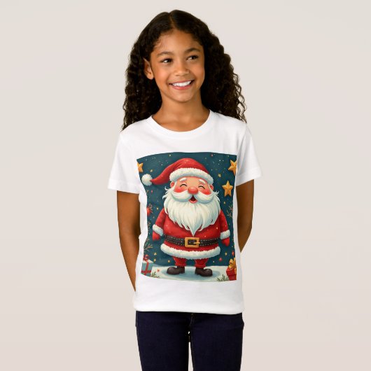 De shirts van Santa Girl (Voorkant volledig)