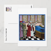 De Shofar blazen Briefkaart (Voorkant / Achterkant)