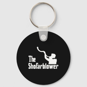 De Shofar Blazer Rosh Hashanah Rabbijn Tempel Jood Sleutelhanger