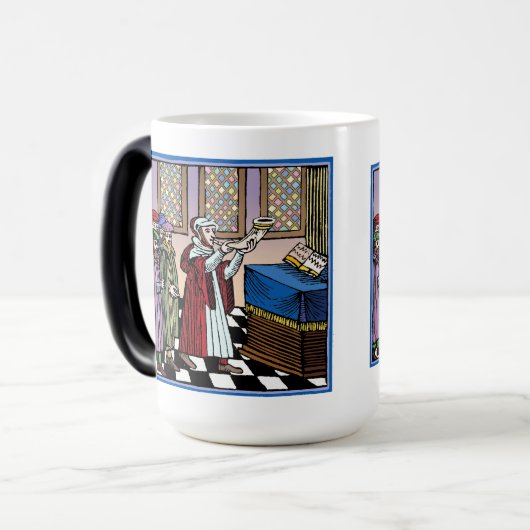 De Shofar-Mok blazen Magische Mok (Voorkant links)