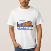 De Shore Fast Line Trolley Service T-shirt (Voorkant)