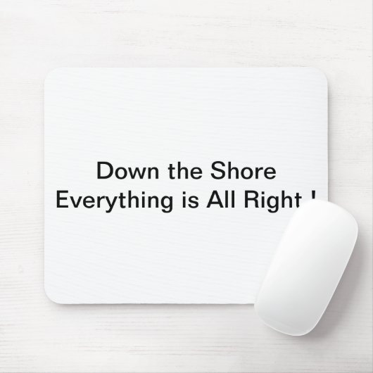 De Shore Mousepad Muismat (Met muis)