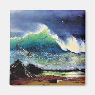 De Shore van het Turquoise-Zee  Magneet