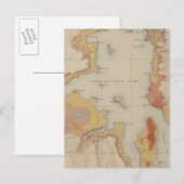 De Shores van het geelsteenmeer Briefkaart (Voorkant / Achterkant)