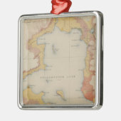 De Shores van het geelsteenmeer Metalen Ornament (Links)