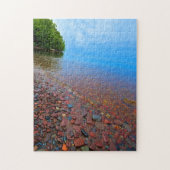 De Shores van het meer van Superior - 11x14 - 252  Legpuzzel (Verticaal)
