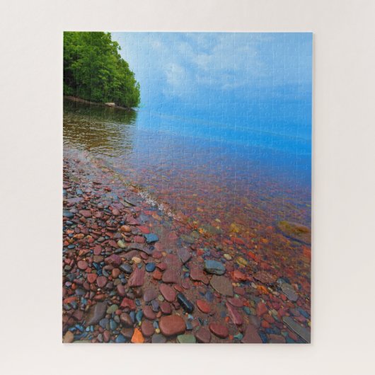 De Shores van het meer van Superior - 16x20 - 520  Legpuzzel (Verticaal)