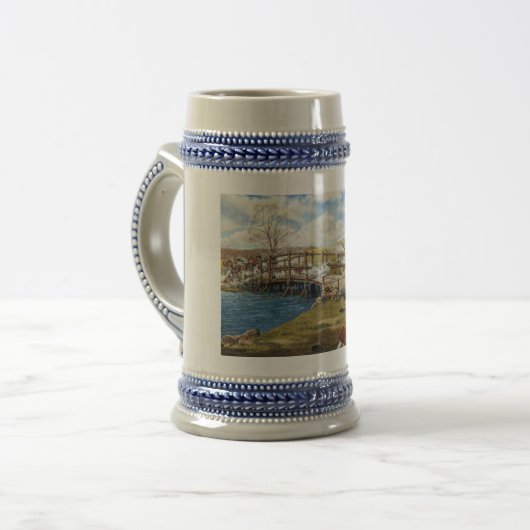 De Shot Heard over de wereld Bierpul (Voorkant links)