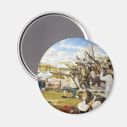 De Shot Heard over de wereld Magneet (Voorkant / Achterkant)