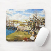 De Shot Heard over de wereld Muismat (Met muis)