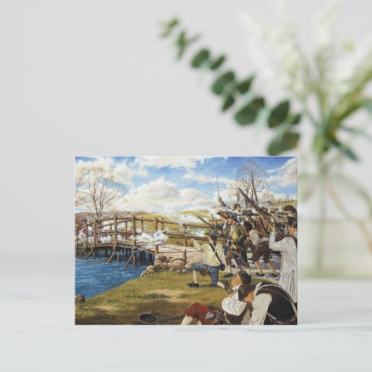 De Shot Heard 'Rond de Wereld Domenick D'Andrea Briefkaart (Staand voorkant)