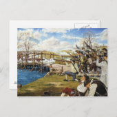 De Shot Heard 'Rond de Wereld Domenick D'Andrea Briefkaart (Voorkant / Achterkant)