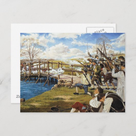 De Shot Heard 'Rond de Wereld Domenick D'Andrea Briefkaart (Voorkant / Achterkant)