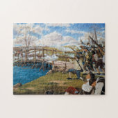 De Shot Heard rondom de wereldwijde strijd om conc Legpuzzel (Horizontaal)