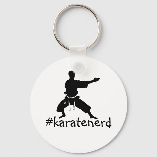 De Shotokan Way Karate Nerd Key Ring Sleutelhanger (Voorkant)