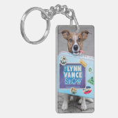De Show Lynn Vance dubbelzijdige honden Sleutelhanger (Voorkant Links)