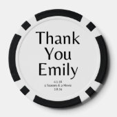 De showrunner poker chips (Achterkant)