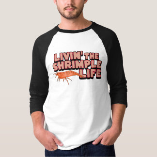 De Shrimple Life Shrimp Art T-Shirt
