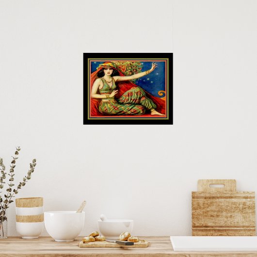 De Shrine Art Deco Print (1926) 16 x 20 (Keuken)