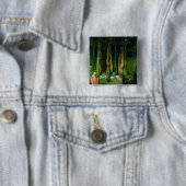 De Shrine of Imam Hussein Vierkante Button 5,1 Cm (In situ)