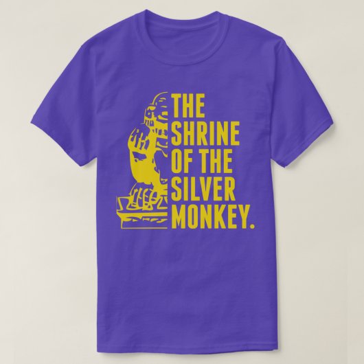 De Shrine of the Silver Monkey T-shirt (Design voorkant)
