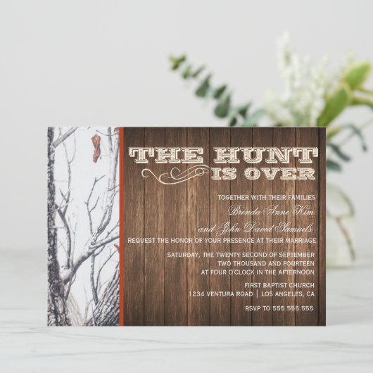 De shunt is over de winterwedstrijd uitnodigen kaart (Staand voorkant)