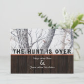 De shunt is over de winterwedstrijd uitnodigen kaart (Staand voorkant)