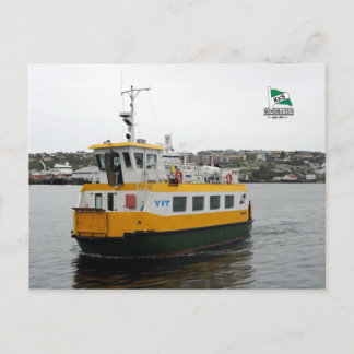 De shuttle Boat Angvik Briefkaart