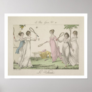 De Shuttlecock, bord 11 van "Le Bon Genre", 180 Poster