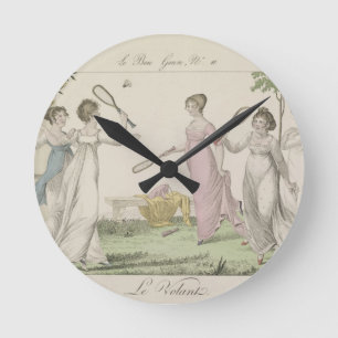 De Shuttlecock, bord 11 van "Le Bon Genre", 180 Ronde Klok