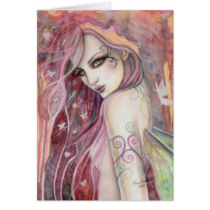 De Shy Flirt Modern Fairy Fantasy Art