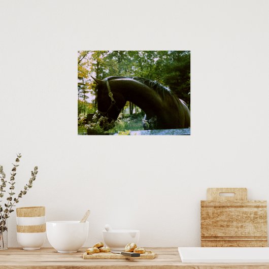 De Shy Horse Poster (Keuken)
