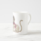 De Shy Lion is persoonlijk Porselein Kop (Voorkant rechts)