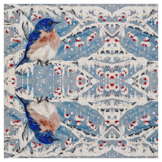 De Sialia van de berg in de Stof van de Bes van de (Swatch)