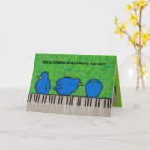 De sialia van gelukkaart kaart (Gele Bloem)