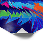 De Siberische Husky Hond 001 - Zetton Ziana Perfect Poster (Hoek)